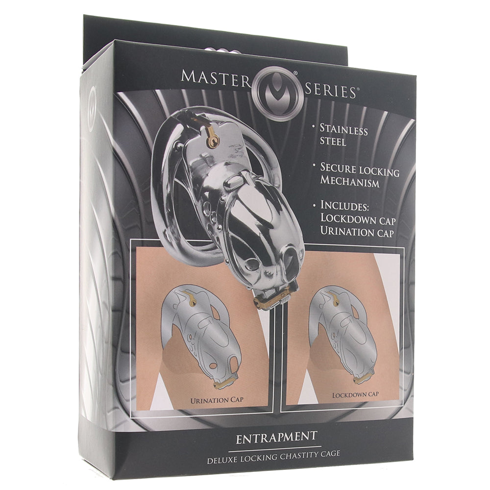 Master Series Entrapment Chastity Cage
