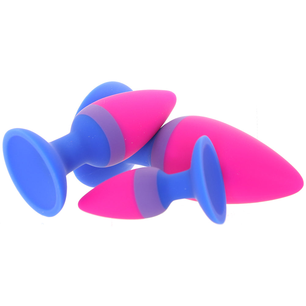 Colours Pleasure Plug x 3 Set