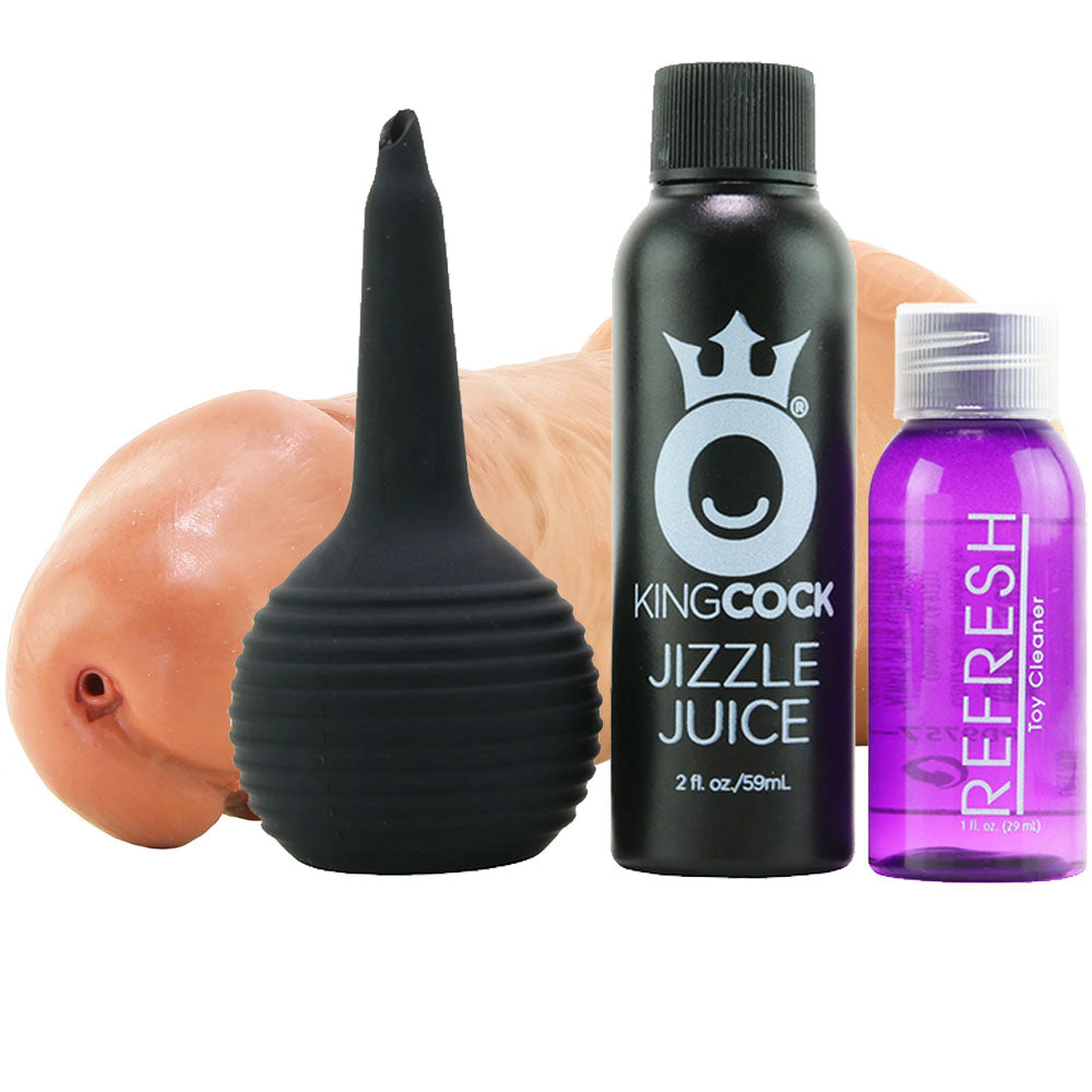 King Cock 6 Inch Squirting Realistic Dildo