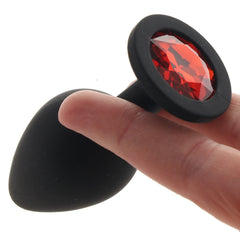 Glams Xchange Round Gem Butt Plug