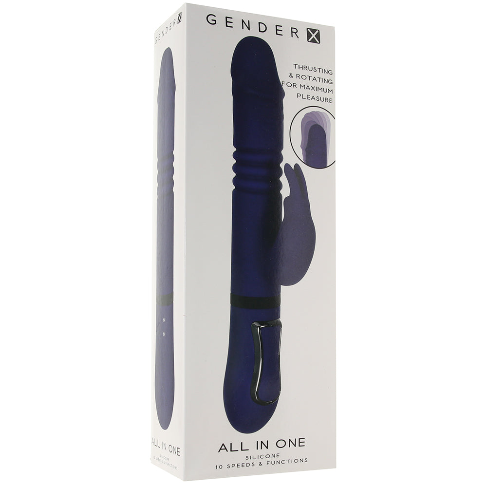 Gender X All In One Thrusting Rotating Rabbit Vibe