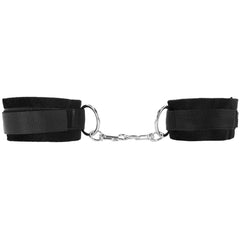 Black & White Velcro Wrist or Ankle Cuffs