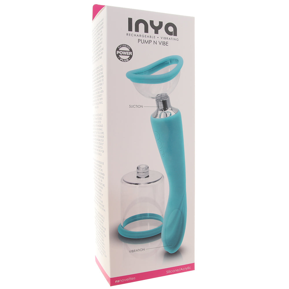 Inya Pump N Vibe Clitoral & Nipple Pump