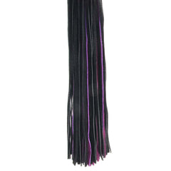 Suede Flogger with Leather Handle