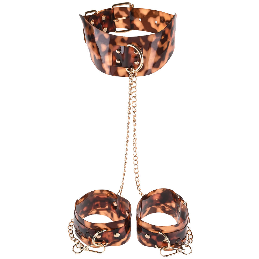 Sincerely Amber Neck & Wrist Restraints