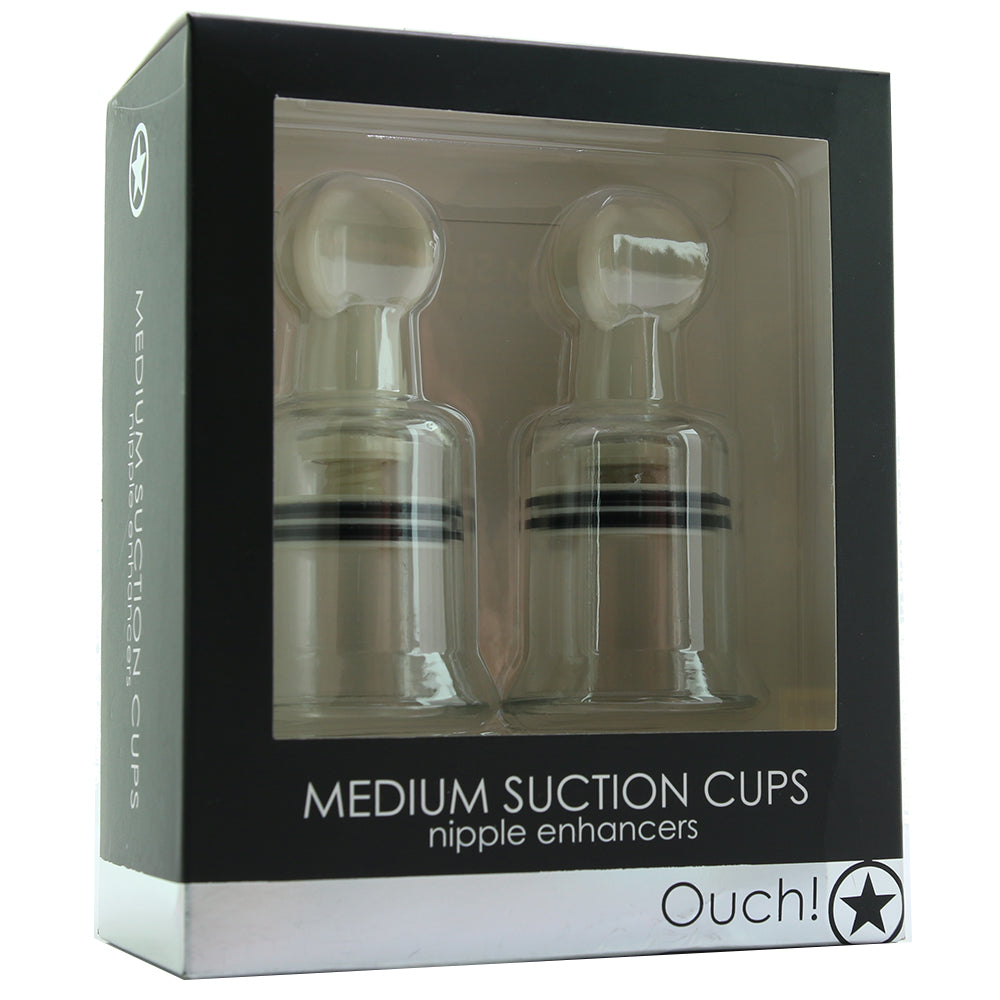 Ouch! Medium Suction Cup Nipple Enhancers