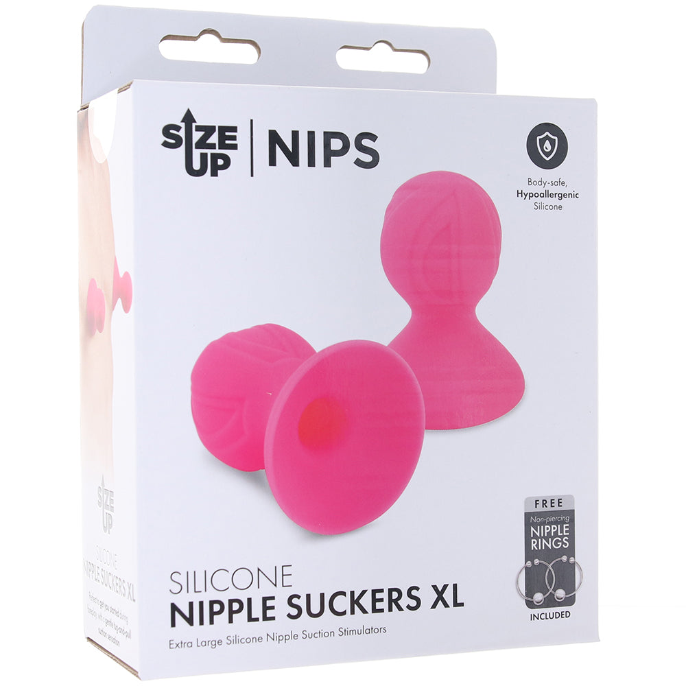 Size Up XL Silicone Nipple Suckers