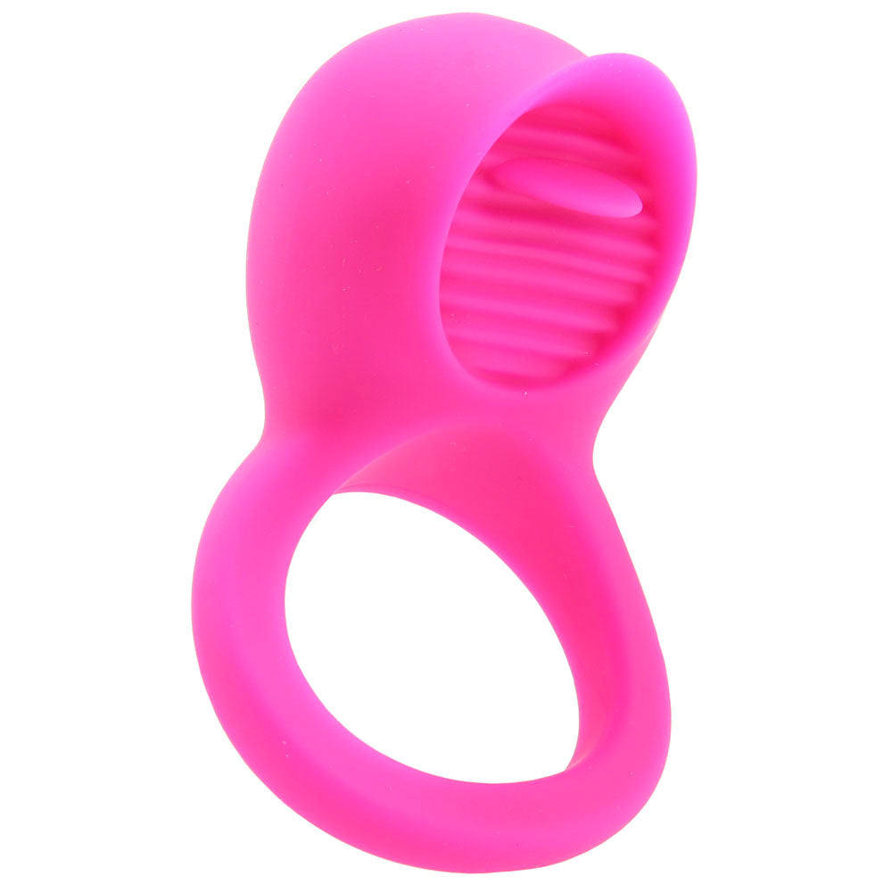 PinkCherry Tickle Tongue Tickler Vibe Ring