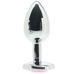 Ouch! Pink Heart Gem Plug