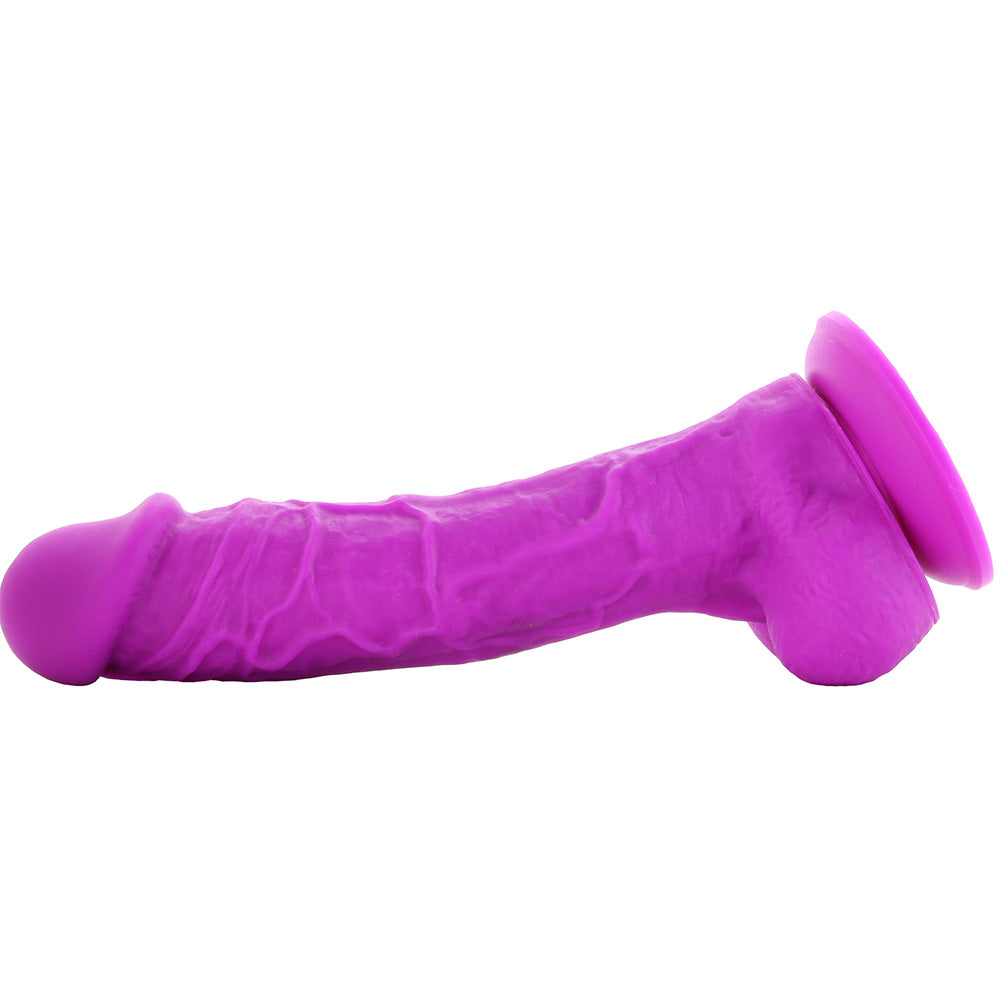 Colours 8 Inch Dual Density Silicone Dildo