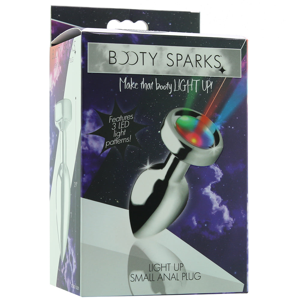 Booty Sparks Silver Light Up Anal Plug