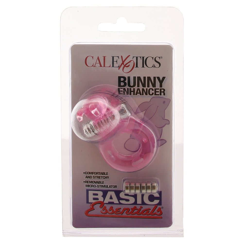 Basic Essentials Bunny Enhancer Vibrating Cock Ring