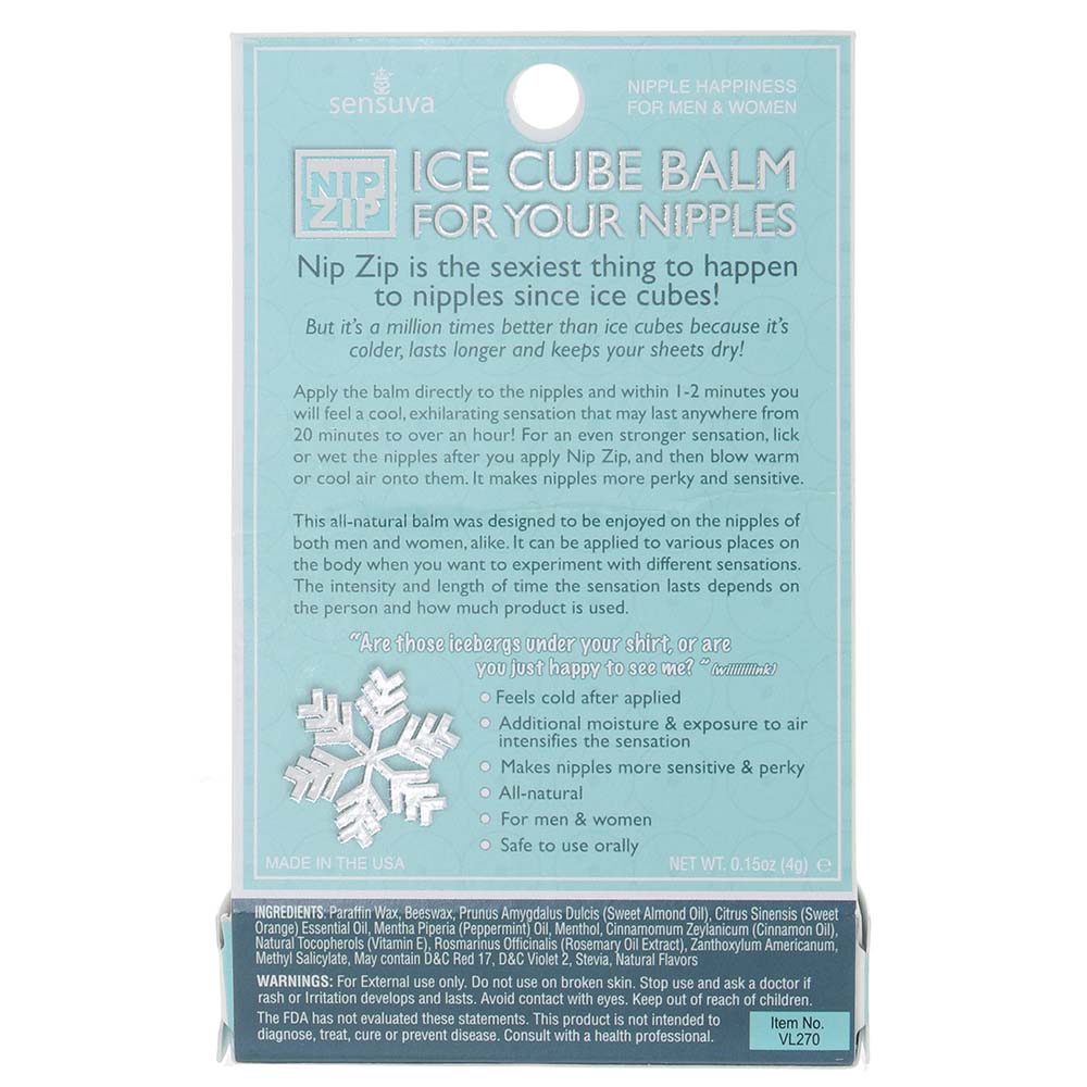 Nip Zip Ice Cube Nip Balm