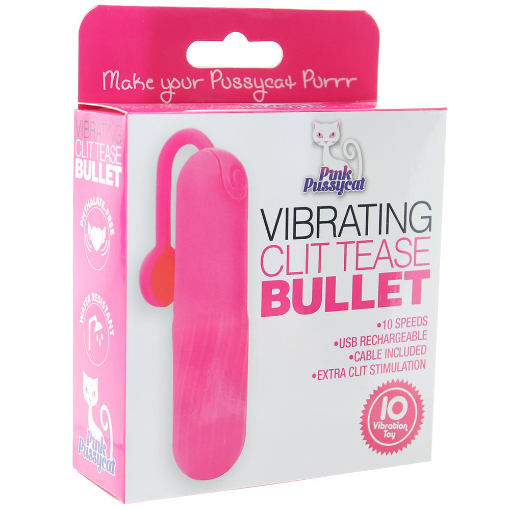 Pink Pussycat Clit Tease Bullet Vibe