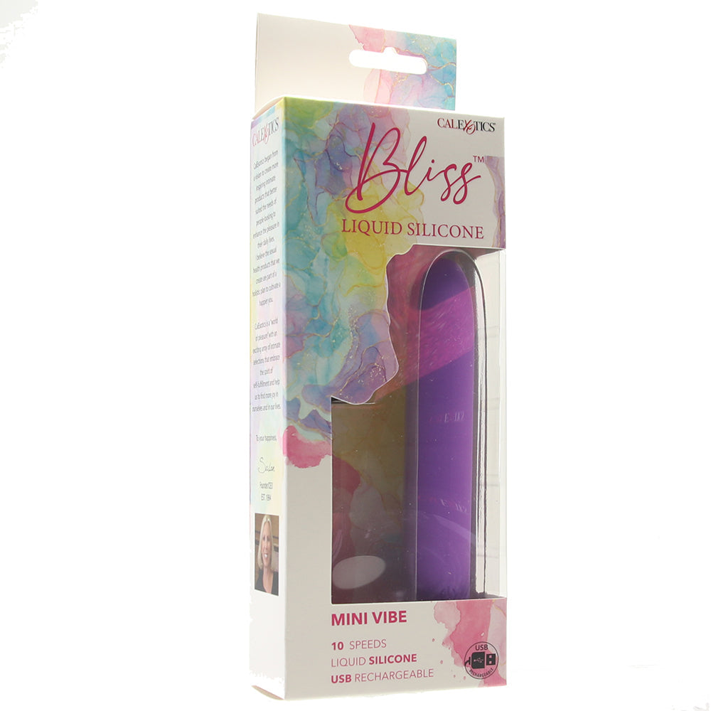 Bliss Liquid Silicone Mini Vibe