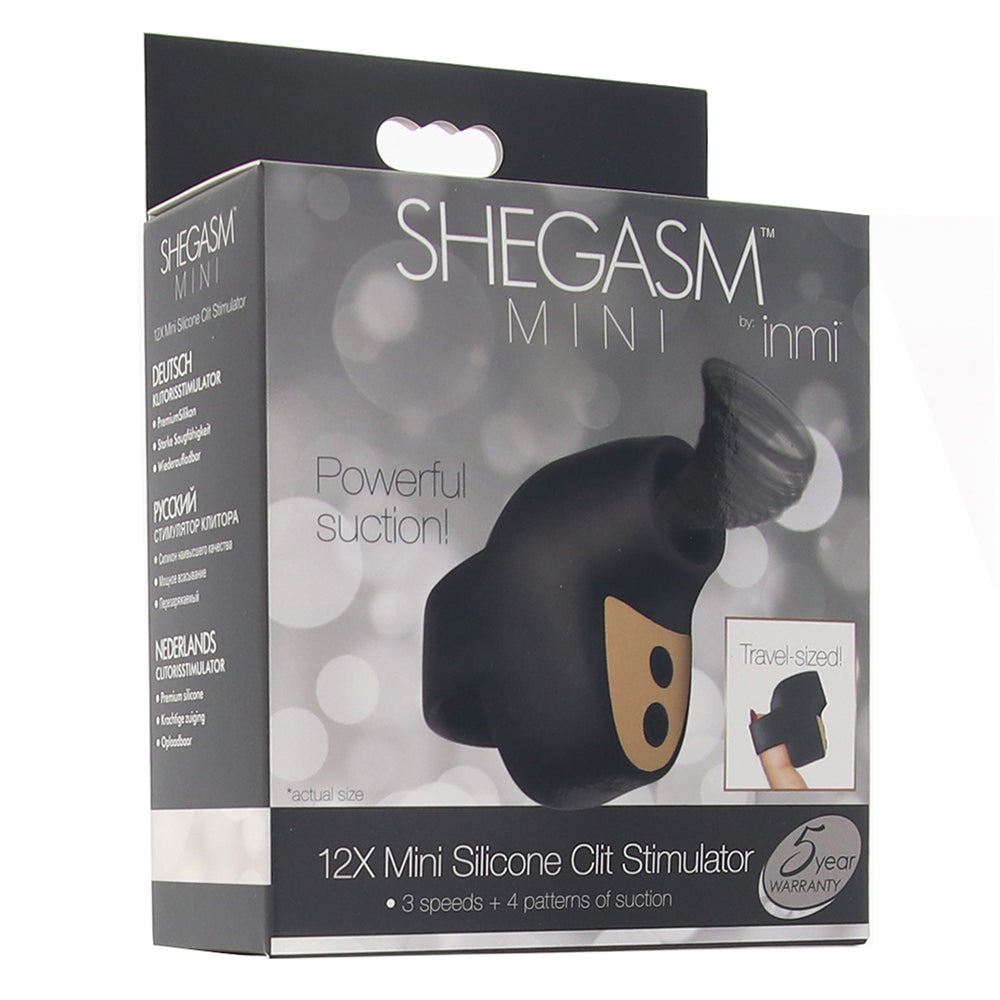 Shegasm Mini Silicone Clitoral Suction Vibe