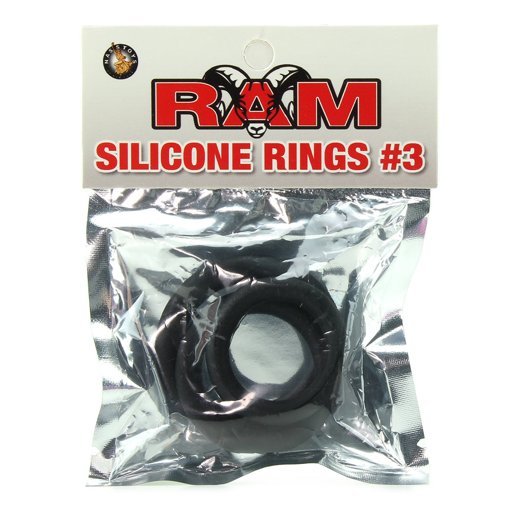 Ram Silicone Cock Rings #3