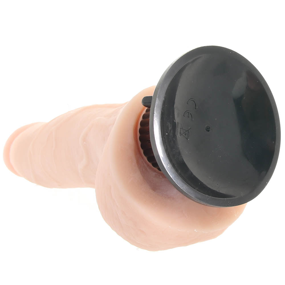 Real Feel Deluxe 8.5 Inch Vibrating Wall Banger Dildo
