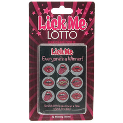 Lick Me Lotto Scratch Card