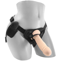 Pegasus Realistic 6.5 Inch Vibrating Strap-On