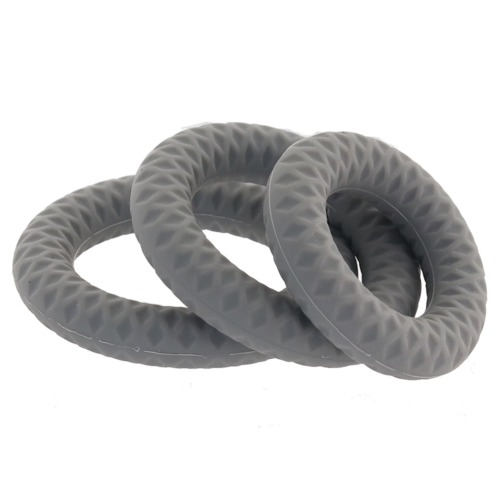 Onyx 3 Ring Set