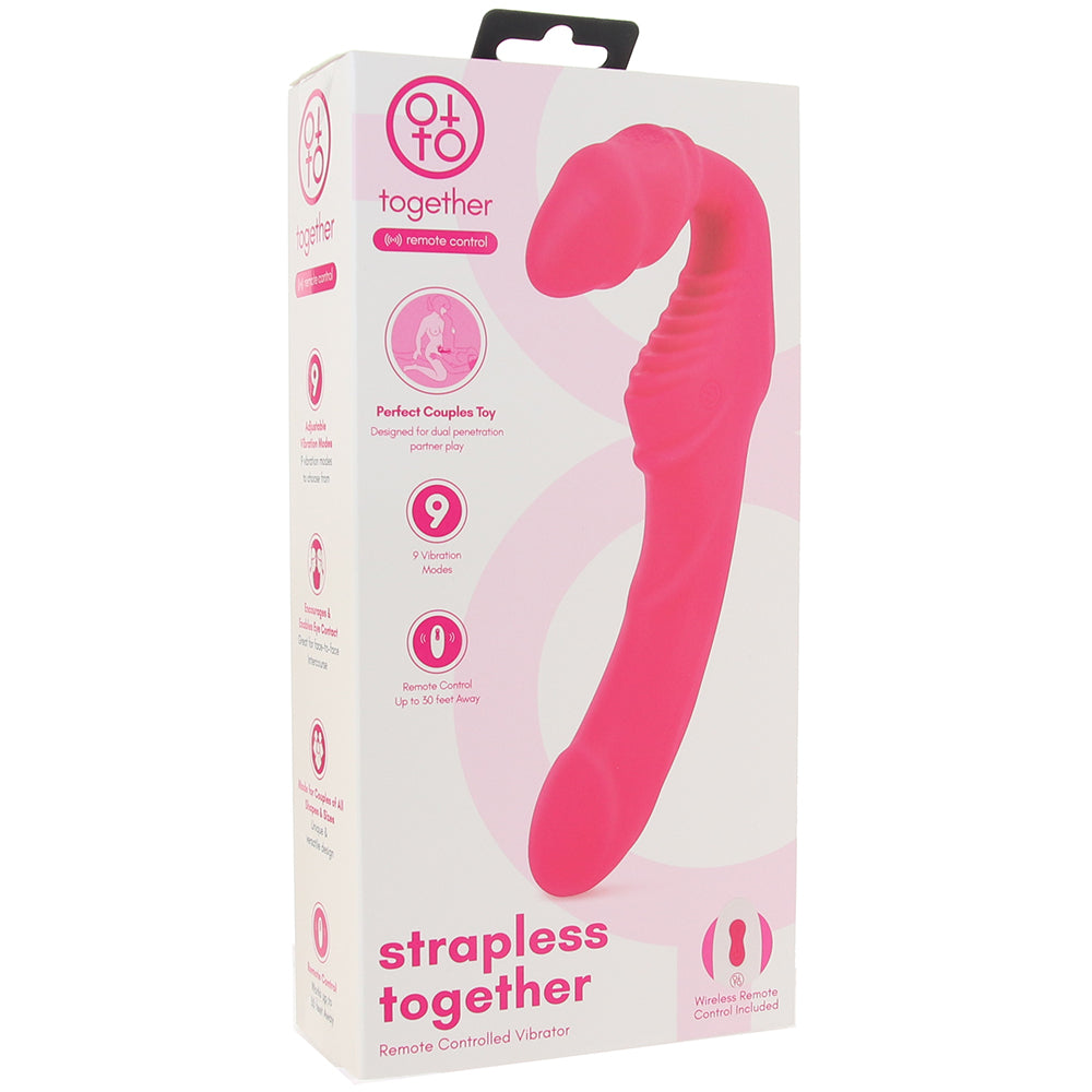 Together Strapless Strap-On Vibe