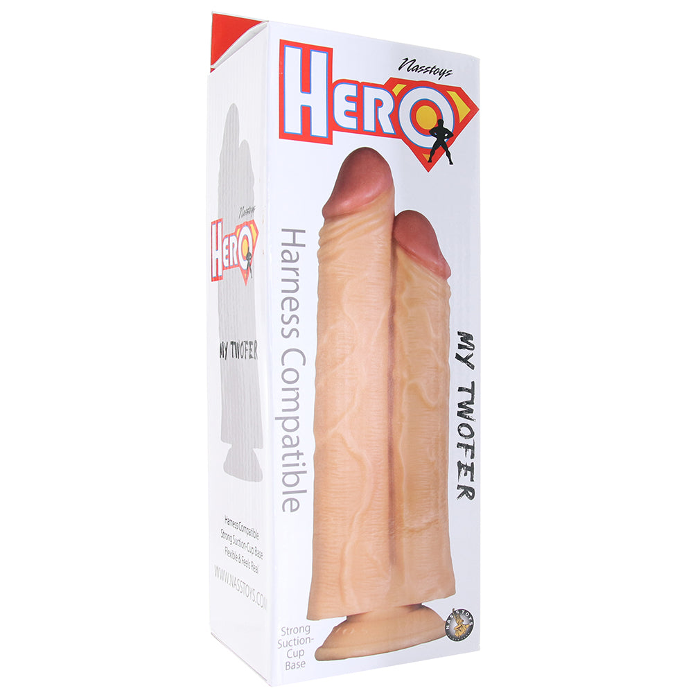 Hero My Twofer Harness Compatible Dual Dildo