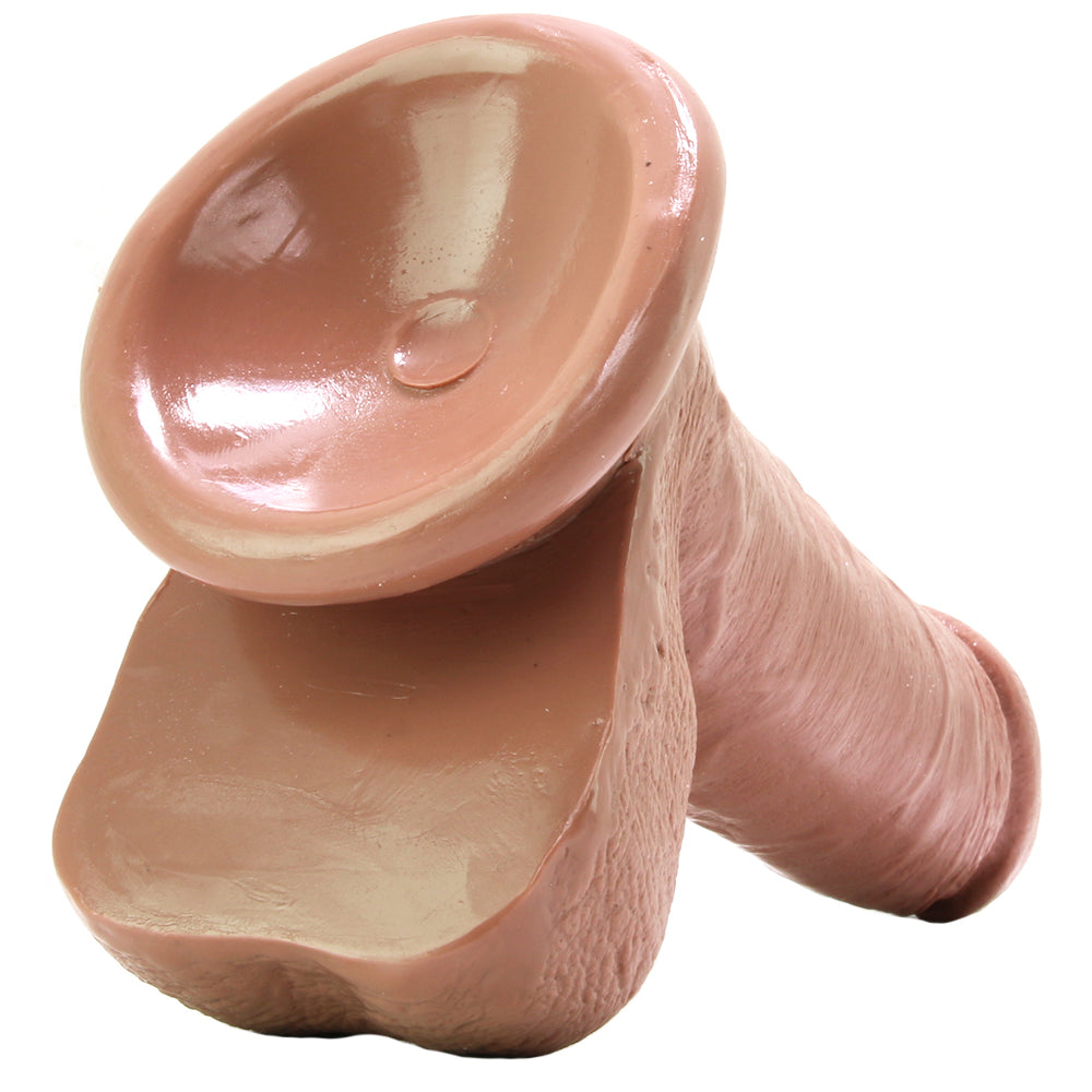 The Perfect D 8 Inch FIRMSKYN Dildo with Balls