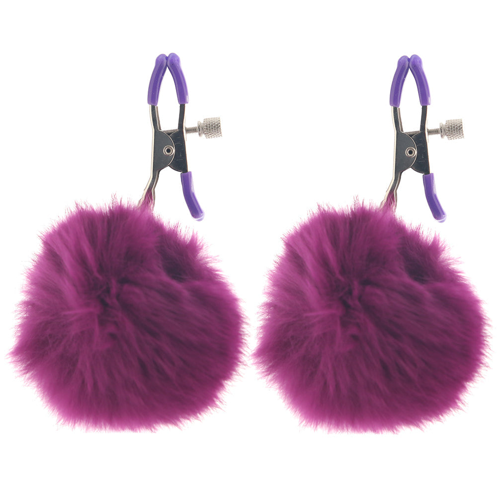 Sexy AF Puff Ball Nipple Clamps