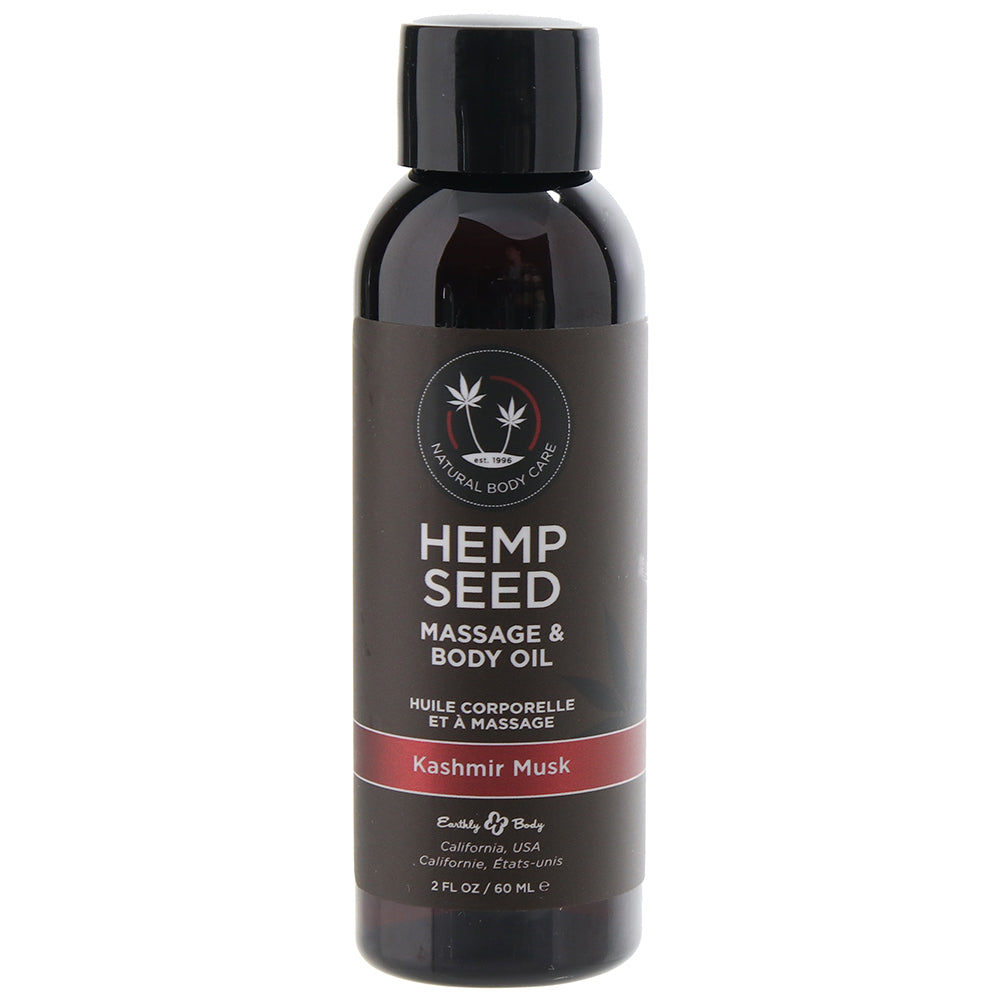 Hemp Seed Massage & Body Oil 2oz/60ml