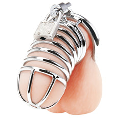 Blue Line Deluxe Steel Chastity Cage