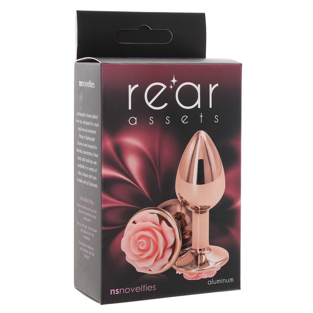 Rear Assets Small Rose Aluminum Plug