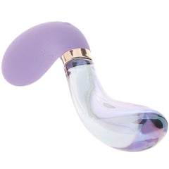Prisms Pari Dual Ended Wavy Silicone and Glass Vibe