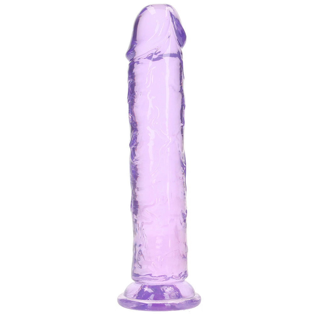 RealRock Crystal Clear Jelly 10 Inch Dildo