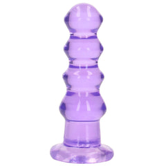 RealRock Crystal Clear Jelly 5.5 Inch Curvy Dildo