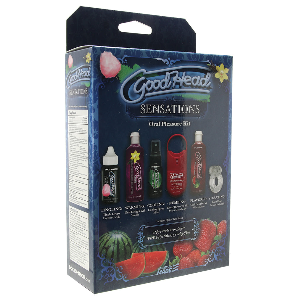 GoodHead Sensations Oral Pleasure Kit