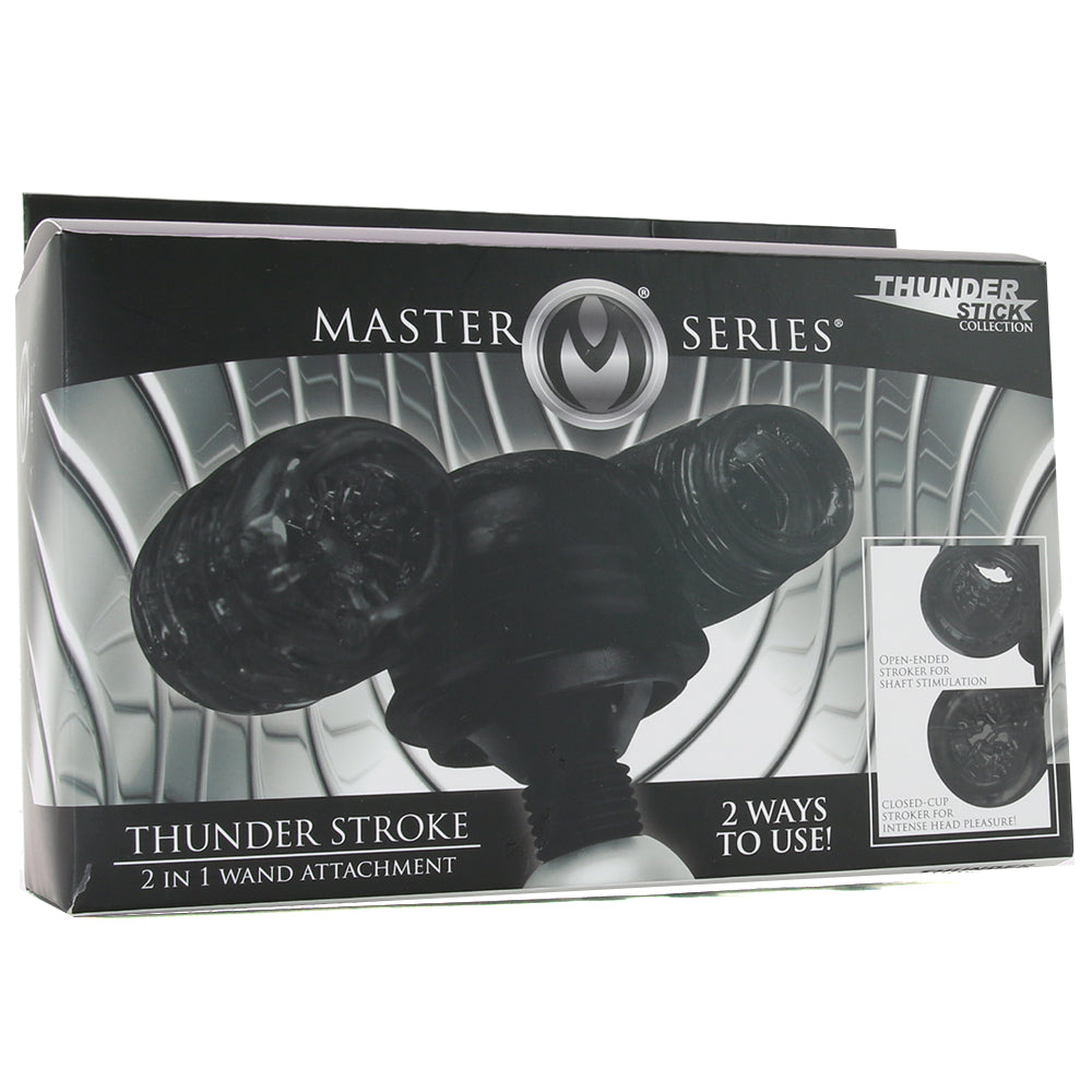 Master Series Thunder Stroke 2 in 1 Wand Attachment