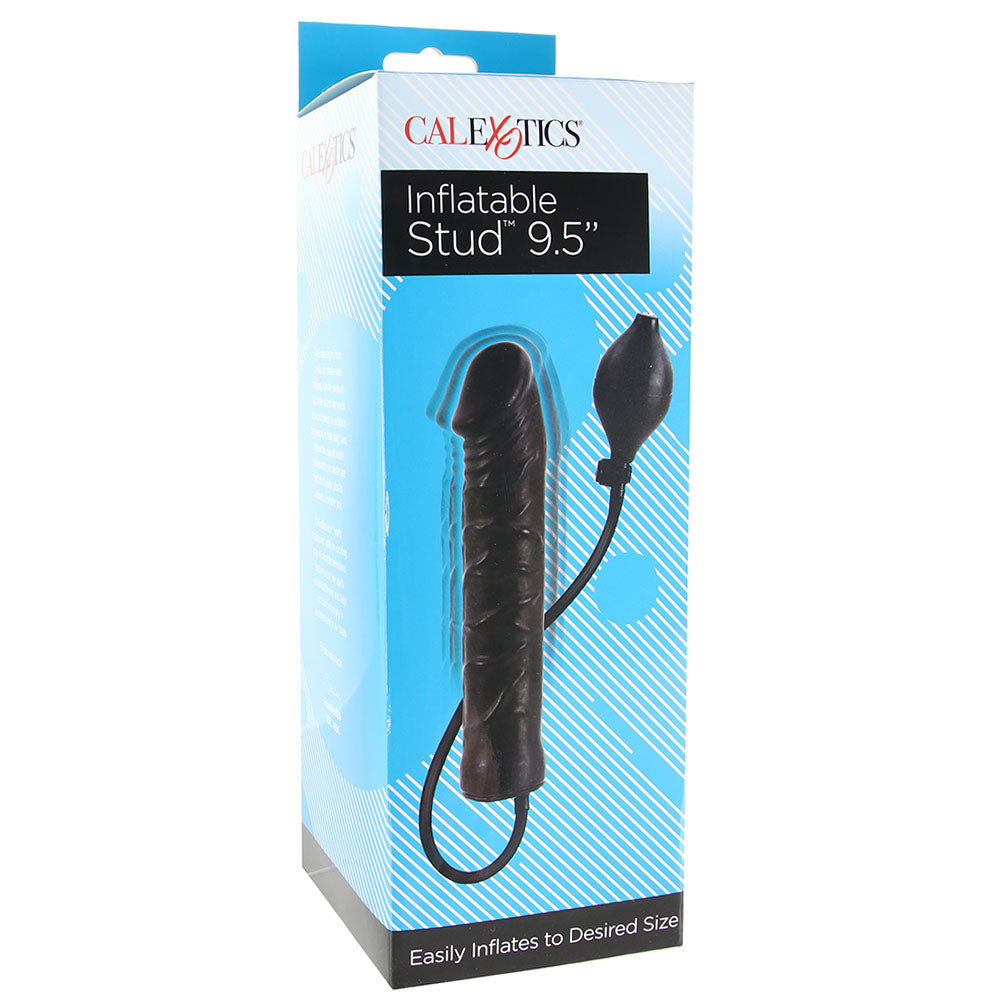 Inflatable Stud 9.5 Inch Dildo