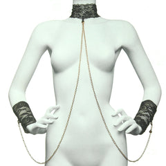 Secret Kisses Boudoir Collar & Cuffs