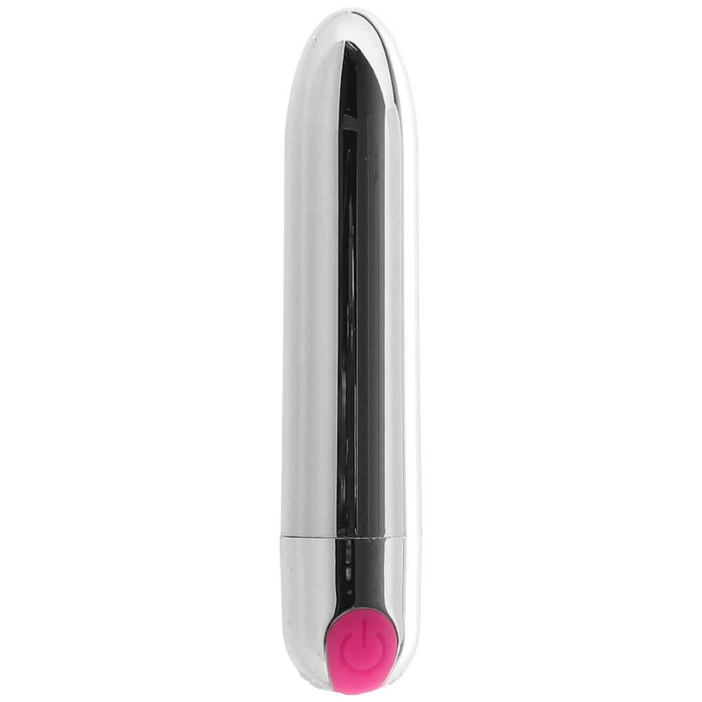 Pink Pussycat Rechargeable Silver Bullet Vibe