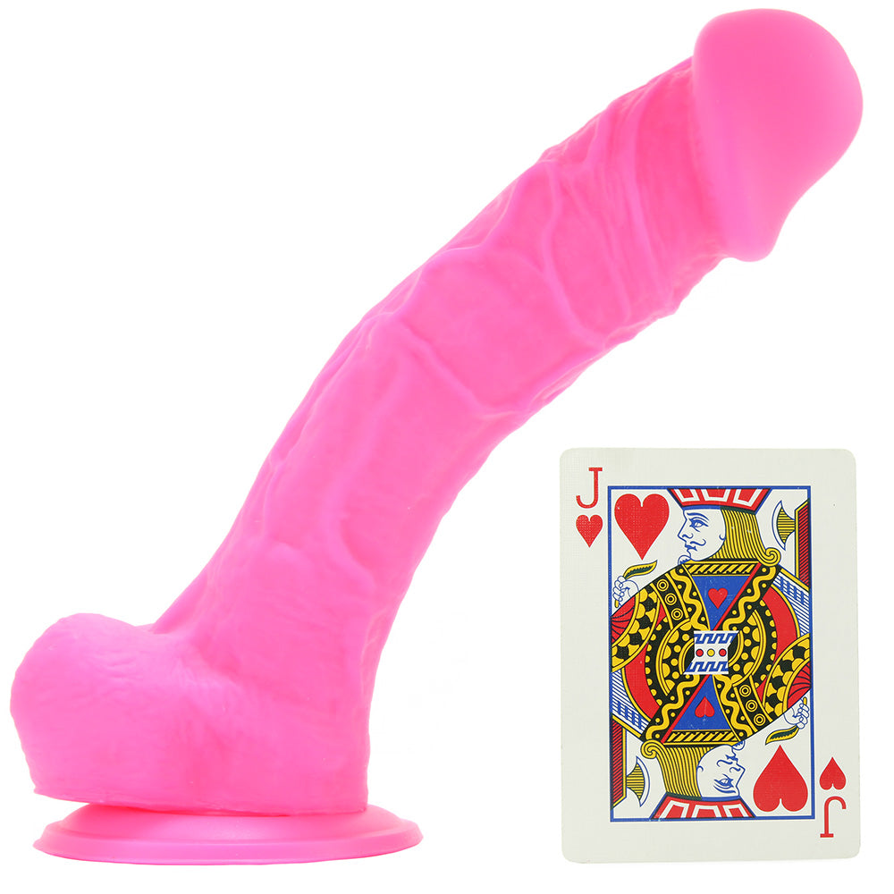 Colours 8" Dual Density Silicone Dildo