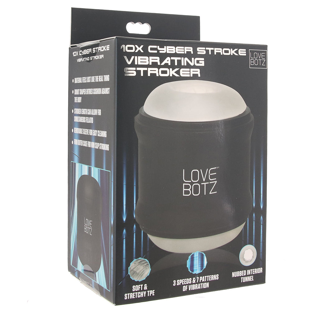 LoveBotz Cyber Stroke Vibrating Stroker