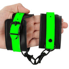 Ouch! Glow in the Dark Wrist Cuffs