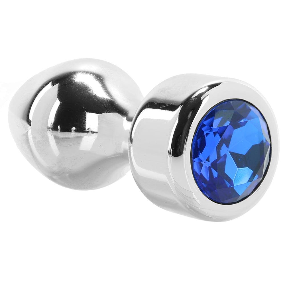 Booty Sparks Blue Gem Weighted Anal Plug