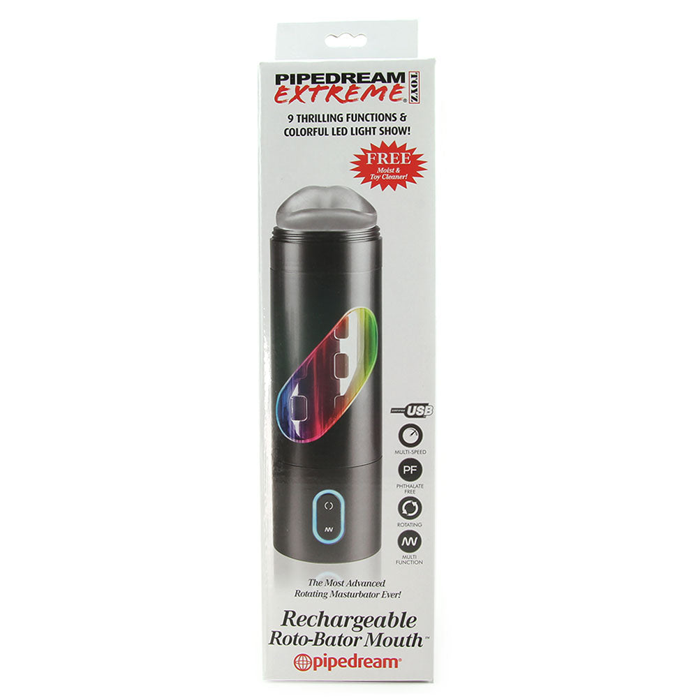 Extreme Rechargeable Roto-Bator Mouth