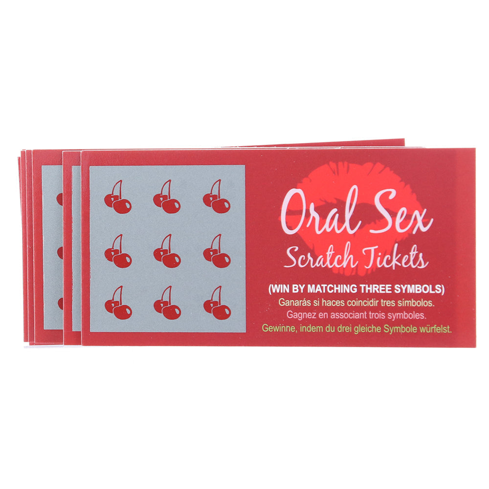 Oral Sex Scratch Tickets – Sugarplum