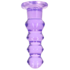 RealRock Crystal Clear Jelly 5.5 Inch Curvy Dildo