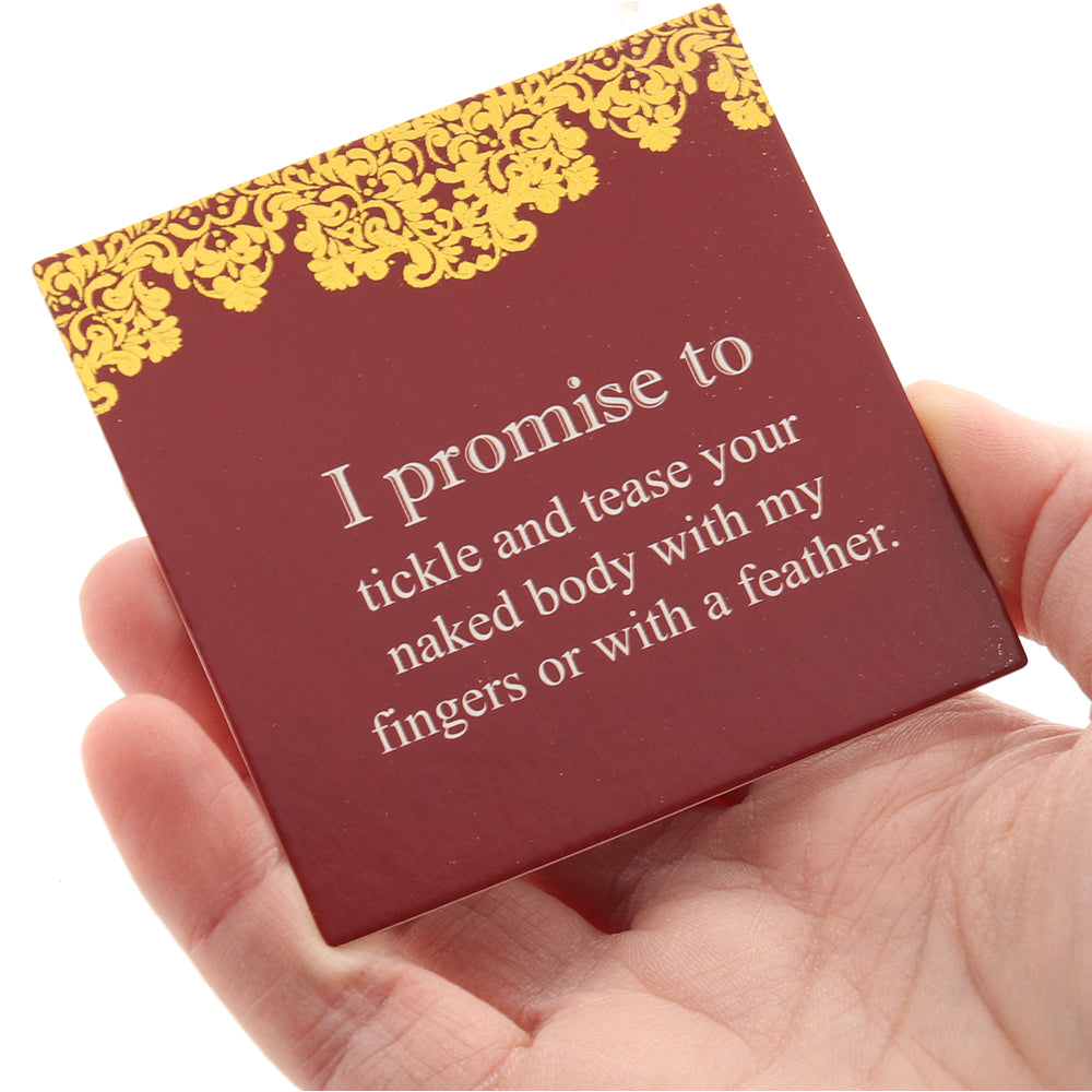 Sexy Boudoir Promises Cards