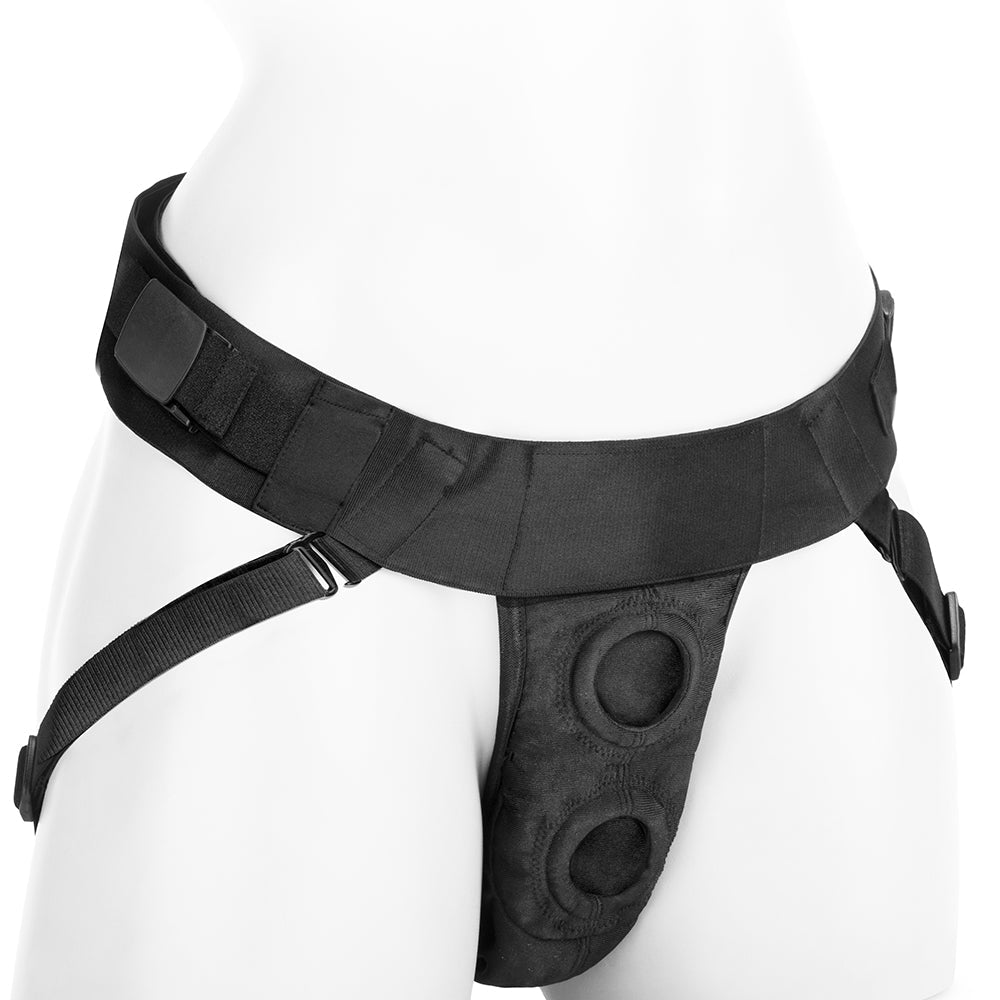 WhipSmart Double Penetration Jock Strap Harness