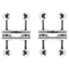 Stainless Steel Ball End Nipple Clamps